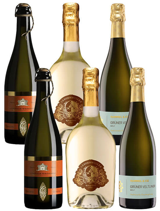 Unser 6er Prickler Probierpaket | Blanc