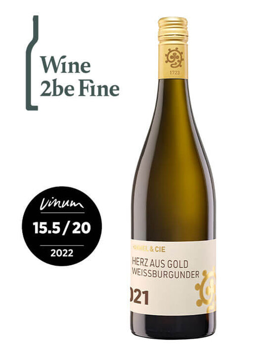 HAMMEL & CIE | Herz aus Gold | Weißburgunder | trocken | 2021